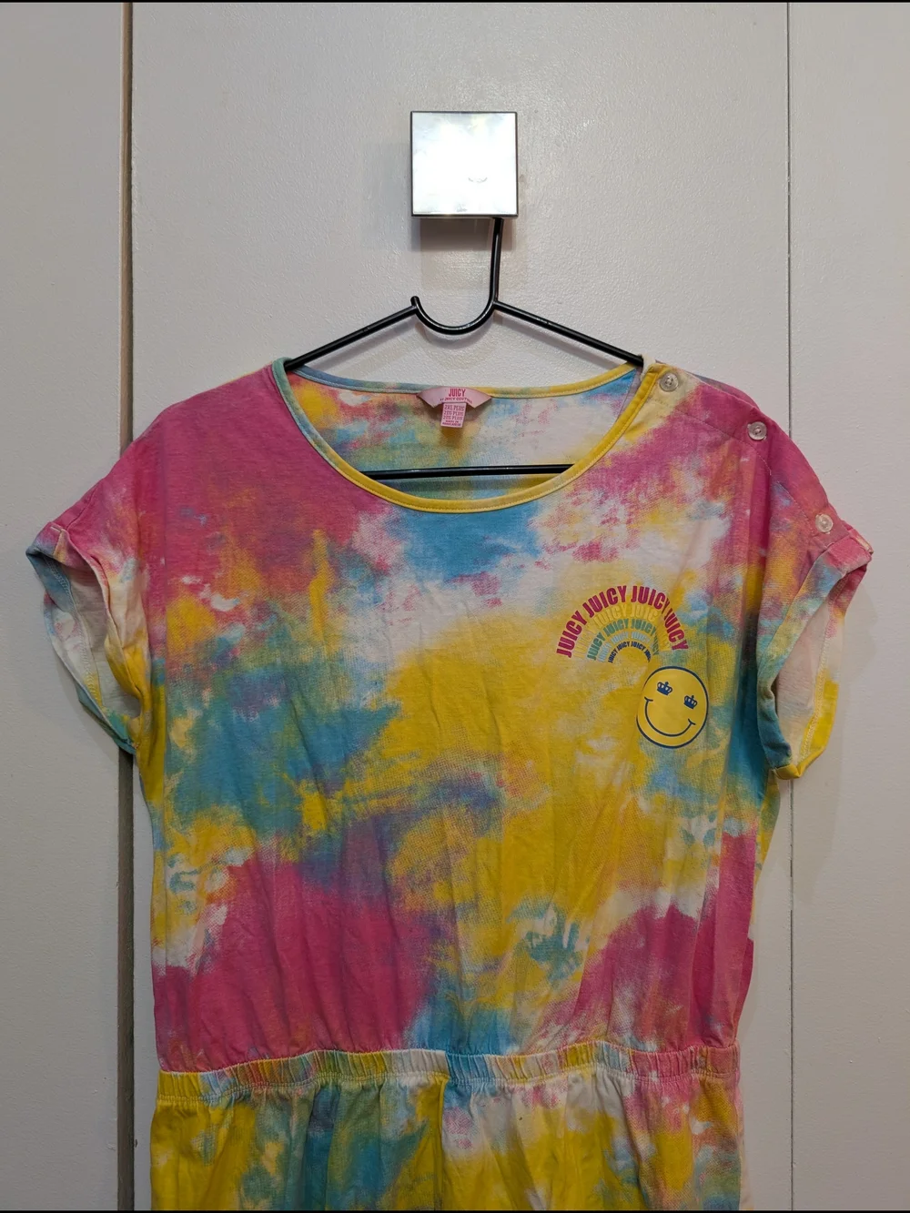 Juicy Couture Tie-Dye Romper With Fun Graphics - Picture 3 of 16